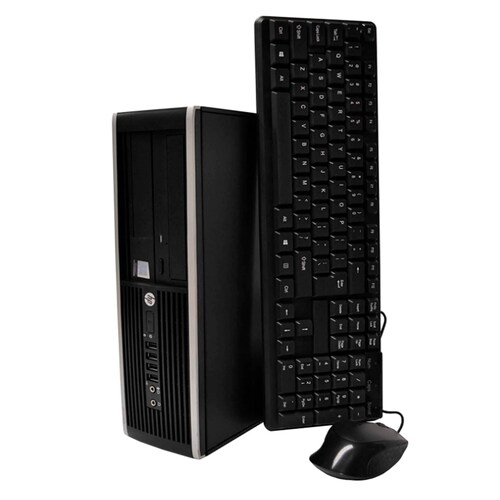 CPU Hp 6200 Elite Intel Core i5 de 3,1 GHz, RAM de 8gb, 240gb SSD (Reacondicionado)