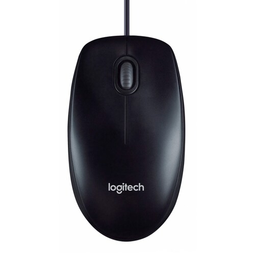 Mouse Alámbrico Logitech M90, USB, 1000dpi, Negro