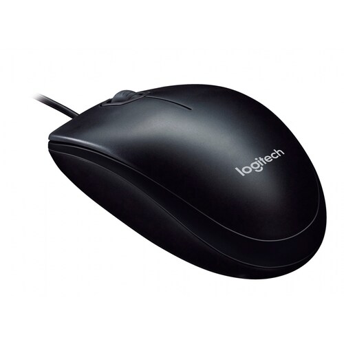 Mouse Alámbrico Logitech M90, USB, 1000dpi, Negro