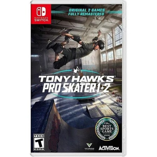 Tony Hawk's Pro Skater 1 + 2 - Nintendo Switch.