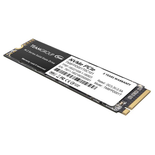 Unidad Interna de Estado Sólido SSD PCIE MP33 Pro M.2 TM8FPD001T0C101 Team Group.
