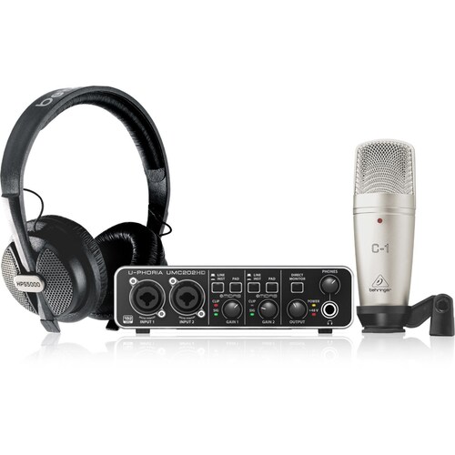 Equipo De Grabación BEHRINGER U-phoria Studio pro Profesional.