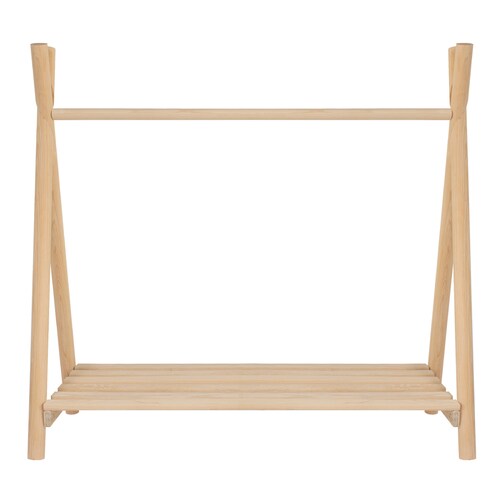 Ropero Perchero Montessori De Madera - Niños Y Niñas Duduk .