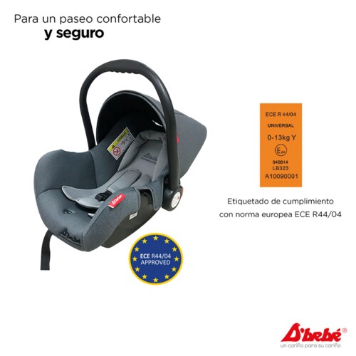 Autoasiento 1a etapa Mai Travel Gris