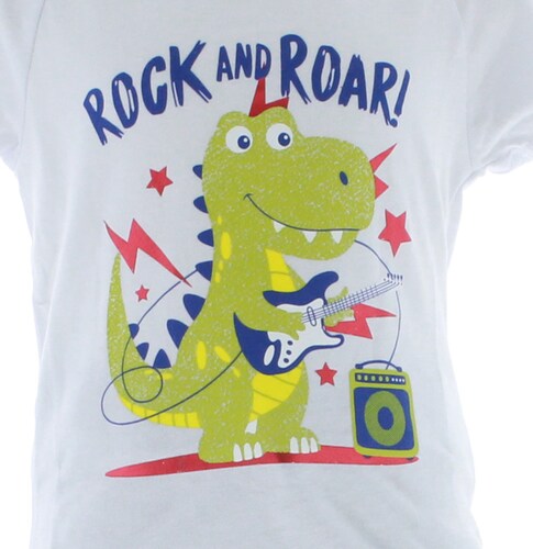 Playera Niño Bebe Blanco T Shirt 3260 1 a 6 Años.