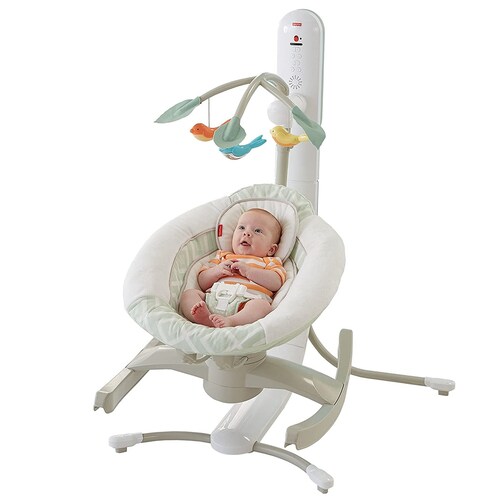 Silla Columpio Mecedor Smart Connect Fisher Price 4 en 1