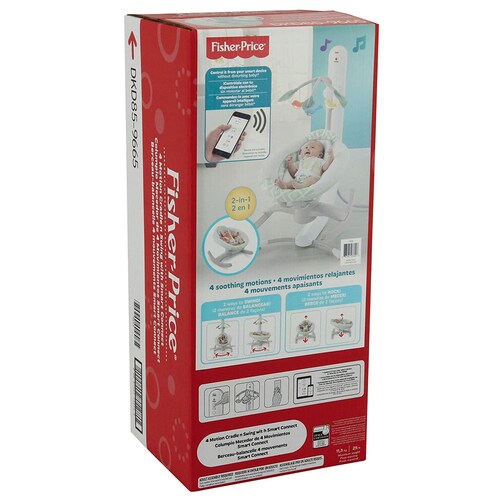 Silla Columpio Mecedor Smart Connect Fisher Price 4 en 1