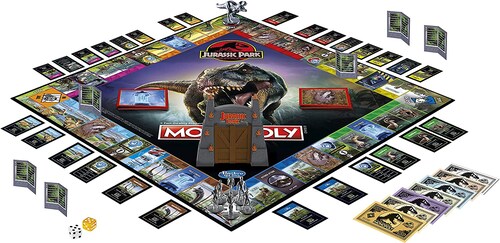  Juego De Mesa Monopoly Jurassic Park Hasbro Sonidos