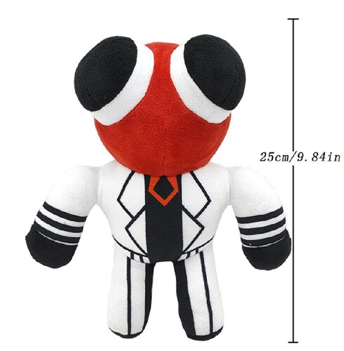 Figura Peluche Roblox Rainbow Friends Hormiga Rojo