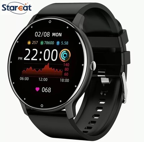 Reloj Inteligente Zl02 1.28 Vigilancia De Salud Deportivo