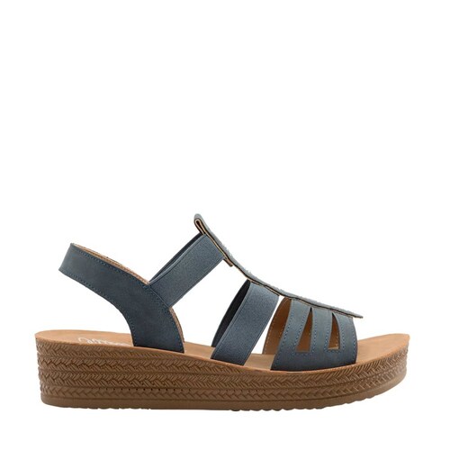 Sandalia confort marca Vi Line color azul marino, mod. 1058227