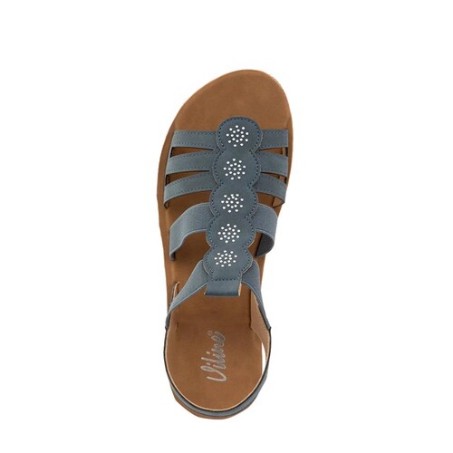 Sandalia confort marca Vi Line color azul marino, mod. 1058227