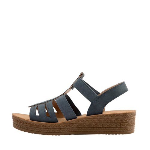 Sandalia confort marca Vi Line color azul marino, mod. 1058227