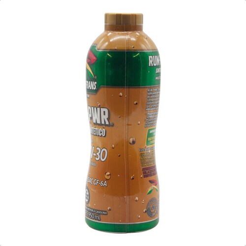 Aceite Motor 10W30 RUN-PWR SINTETICO 950 ml Roshfrans 