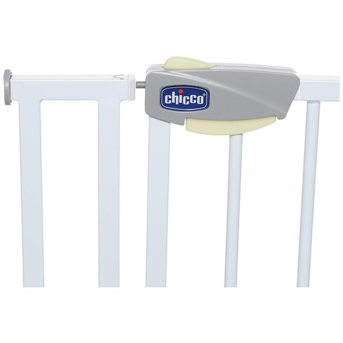 Chicco Reja de Seguridad Barrera de Metal Nightlight, color Blanco