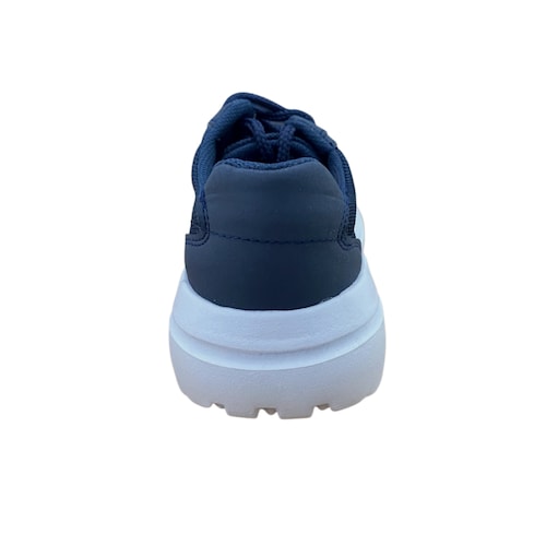 Tenis Zapato Dama Doble Ancho Azul Marino Confort