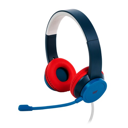 Audífonos Para Computadora Viva Stf Color Azul 