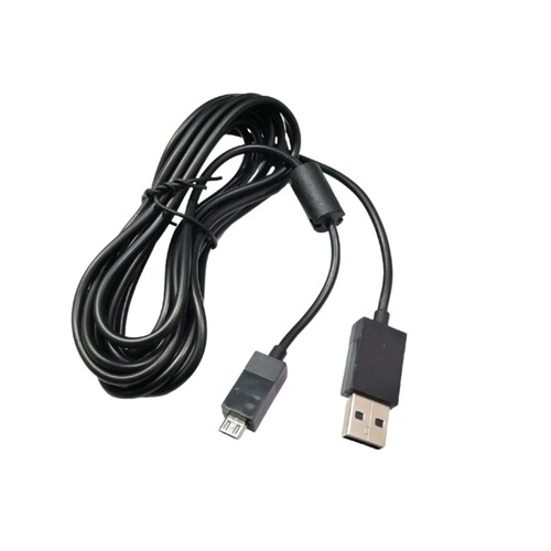 Cargador USB de 1,5 m para Xbox 360, Cable de carga para mando inalámbrico,  accesorio para mando de juego