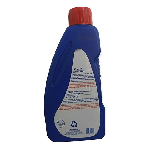 Aceite Acdelco Multigrado 15w40 Si 946 Ml