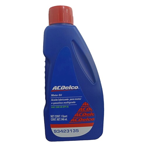 Aceite Acdelco Multigrado 15w40 Si 946 Ml