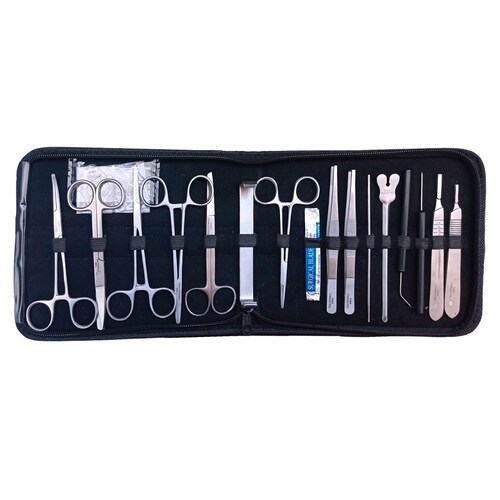 Estuche De Disección Acero Inoxidable 20 Piezas 11-121 Guttek