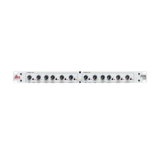 Crossover Estéreo DBX 234s 2/3 Vías, Cruce Mono 4 Vías.
