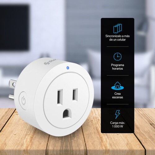 Steren 3 contactos Wi-Fi SHOME-100/3 