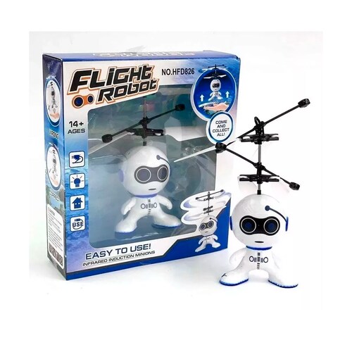 Mini Drone  Robot  Volador Con Sensor De Inducción .