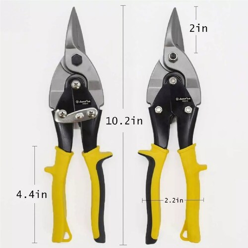 Tijeras Aviador Para Cortar Lamina Hojas Forjadas En Acero