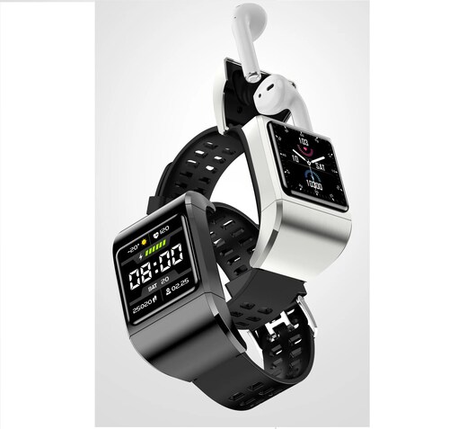 Smartwatch 2 en 1 con audífonos incluídos G36 Pro