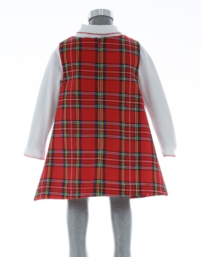 Vestido para Niña Bebé Rojo 2 Piezas 3269 1 a 5 años.