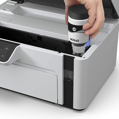 Impresora Multifuncional Epson EcoTank M2120, Sistema de Tinta Continua, USB, Wi-Fi, Dúplex, 32 ppm Negro.
