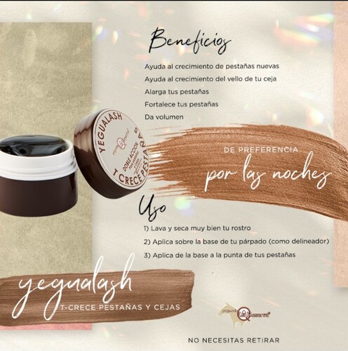 Crece Cejas y Pestañas en Gel, Yeguada la Reserva | Tratamiento Yegualash