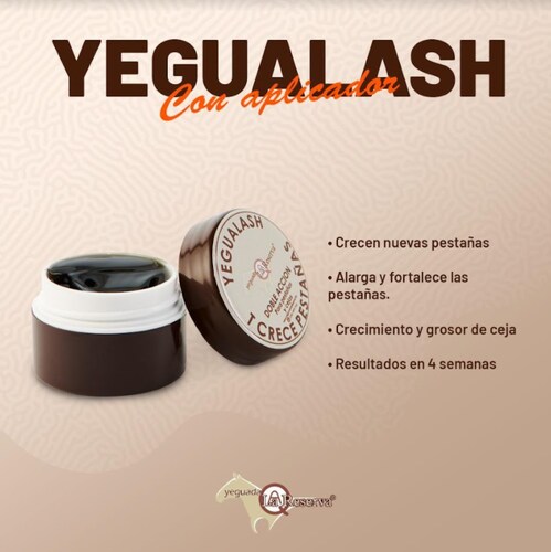 Crece Cejas y Pestañas en Gel, Yeguada la Reserva | Tratamiento Yegualash