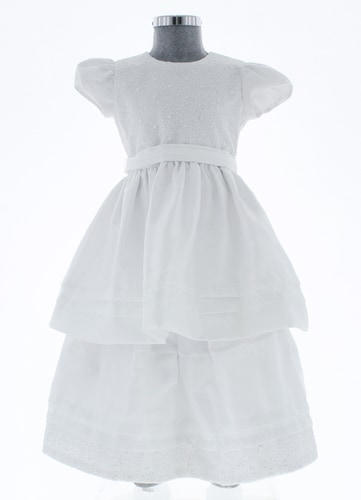 Vestido para Bautizo Presentacion Ceremonia Niña 3276 1 a 6 Años.