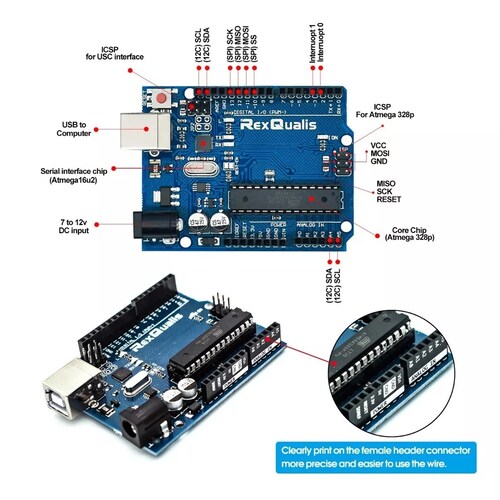 Kit Compatible Con Arduino Uno Con Español Tutorial