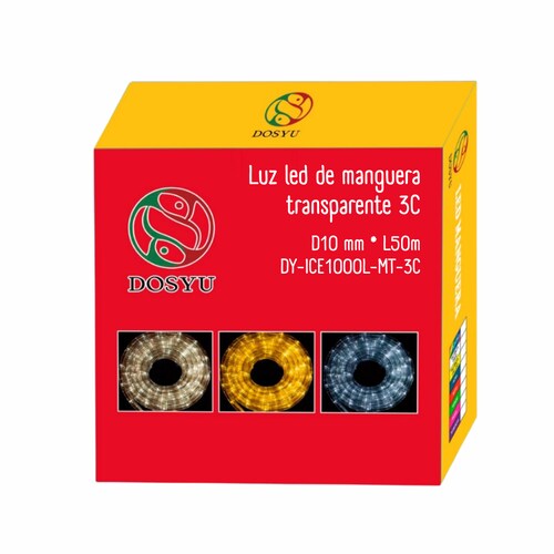 Manguera Led Navideña 50 Metros 8 Modos Dimmer Control IP67 DOSYU