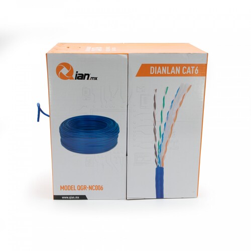 Bobina de Cable Qian, Cat6 UTP 305M
