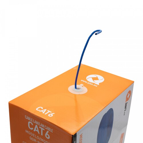 Bobina de Cable Qian, Cat6 UTP 305M