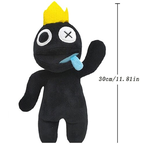 Peluche Roblox Rainbow Friends Negro Black 