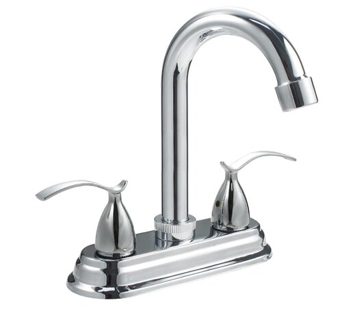 Llave Mezcladora Lavabo Baño Grifo Cromado 4'' Inoxidable SP-40066