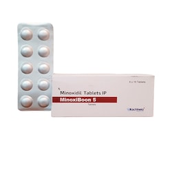 Minoxidil 5mg 60 Tabletas MinoxiBoon