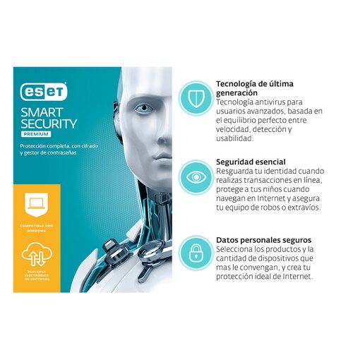 ESD ESET Smart Security Premium 9 Lic 2 Años
