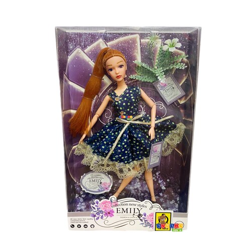 Muñeca Emily Articulada Con Accesorios Fashion Classical