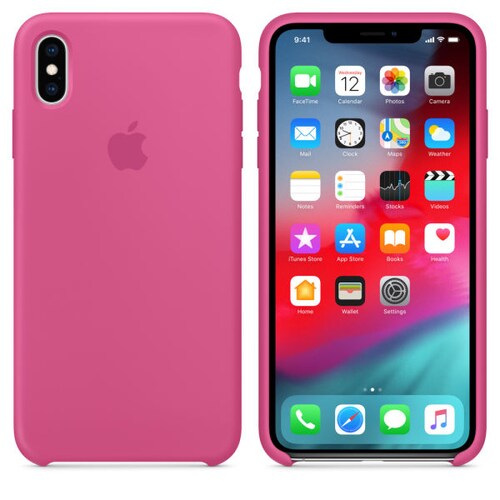 Funda de Silicon iPhone XS Max - Dragon Fruit