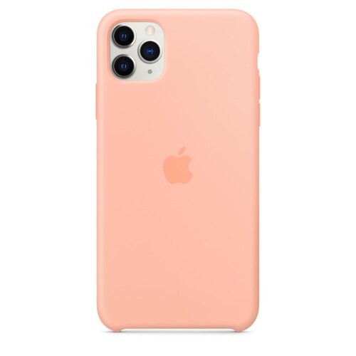 Funda de Silicon iPhone 11 Pro Max - Toronja