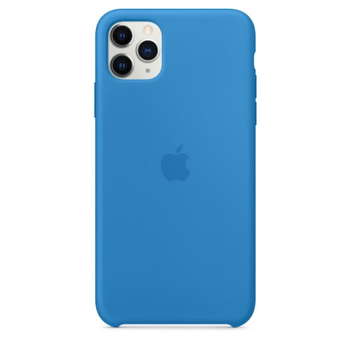 Funda de Silicon iPhone 11 Pro Max - Azul Surf
