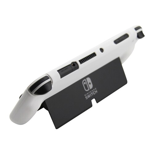 Funda Protectora de Silicon para Nintendo Switch Oled Negro.