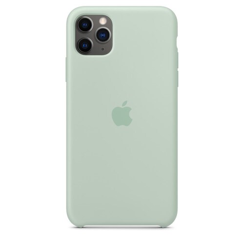 Funda de Silicon iPhone 11 Pro Max - Verde Berilo