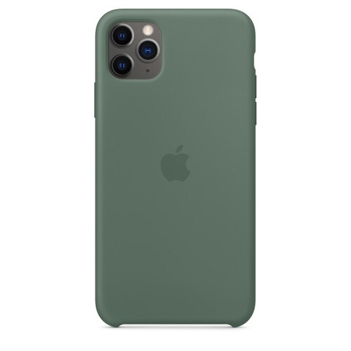 Funda de Silicon iPhone 11 Pro Max - Verde Pino
